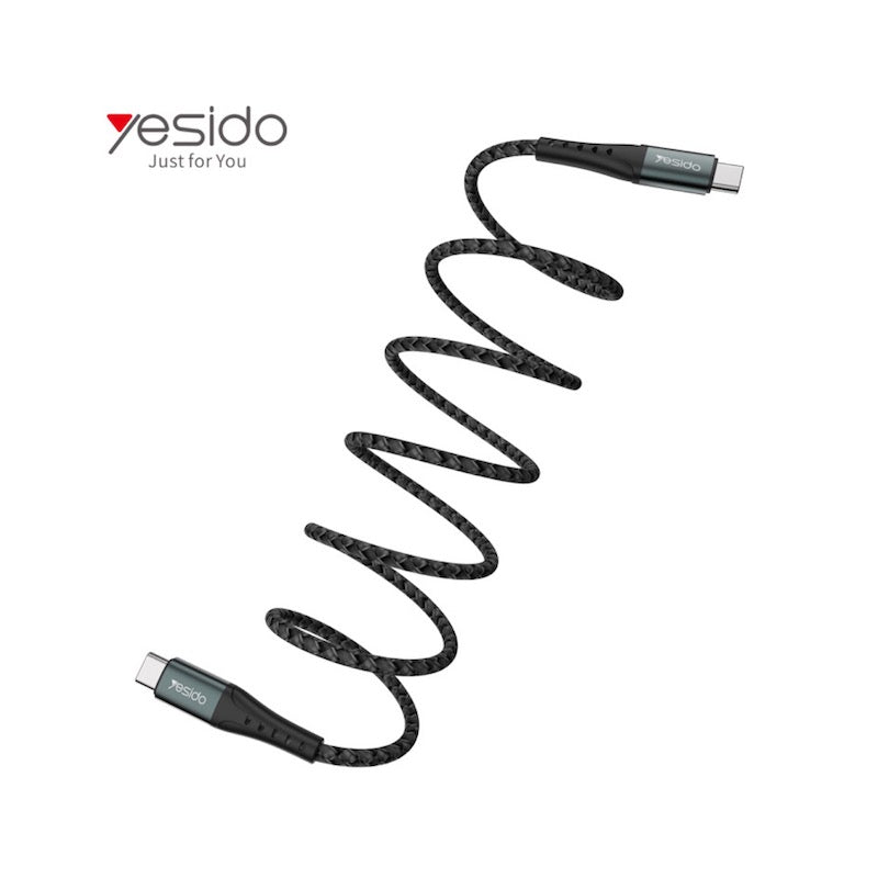 YESIDO CA66 Typ C zu Typ C 1.2 Meter Ladekabel