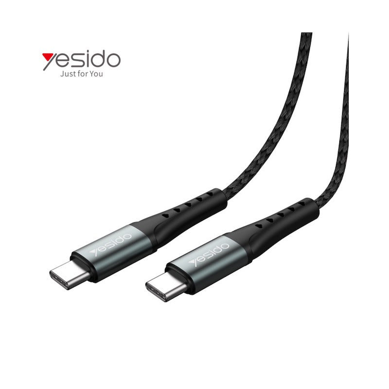 YESIDO CA66 Typ C zu Typ C 1.2 Meter Ladekabel
