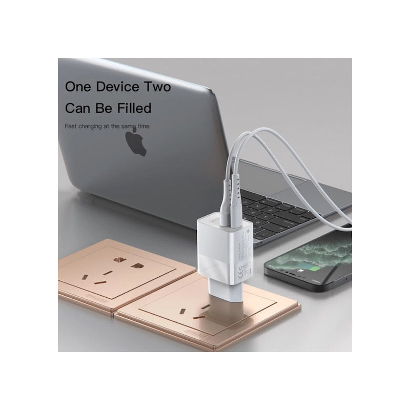 YESIDO YC32 20W Typ C und USB Ladegerät Adapter