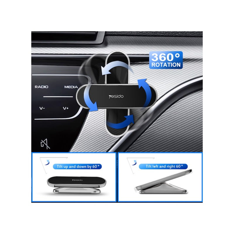 YESIDO C82 Magnet Halterung mit Kleber