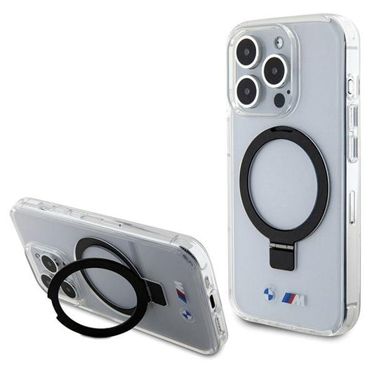 BMW Magsafe Handy Hülle Ring Stand M Collection für iPhone 15 Pro Max