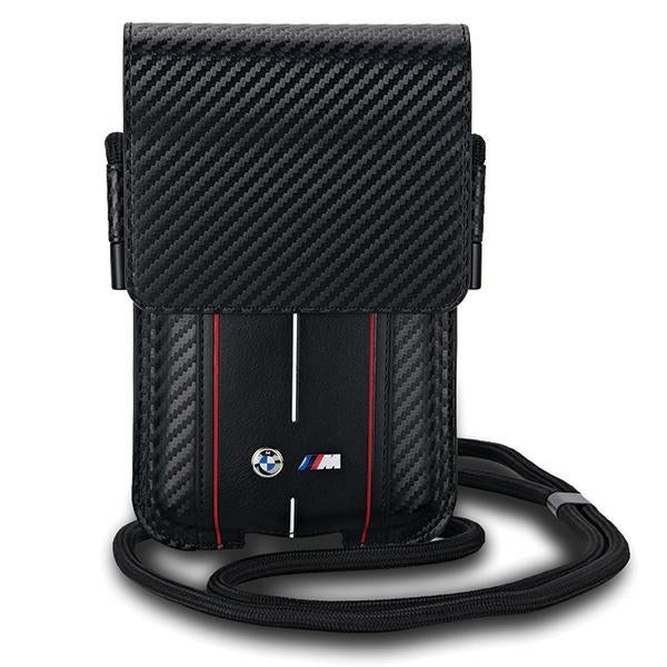 BMW Universal Umhängetasche Carbon Red Stripes