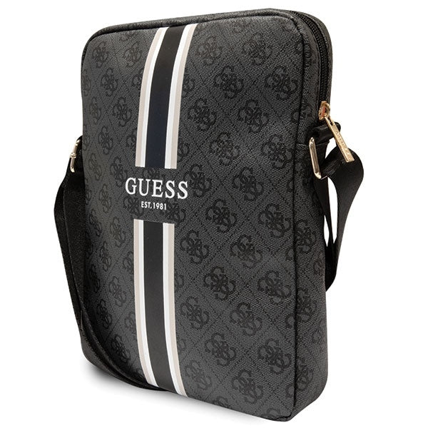 GUESS Universal Umhängetasche 4G Stripes 10' Schwarz