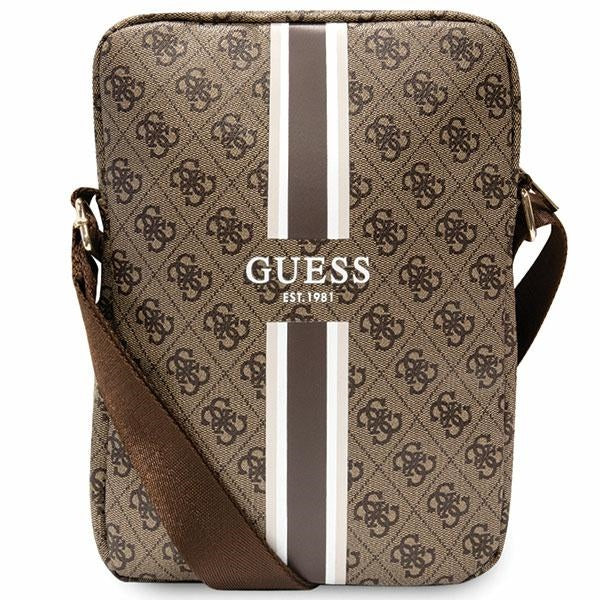 GUESS Universal Umhängetasche 4G Stripes 10' Braun