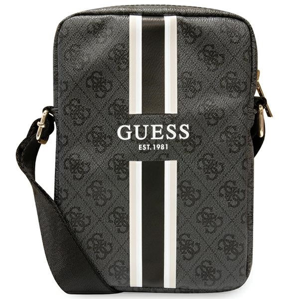GUESS Universal Umhängetasche 4G Stripes 8' Schwarz