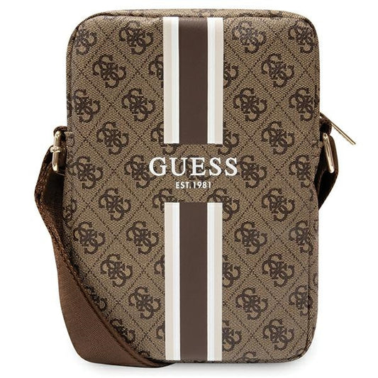 GUESS Universal Umhängetasche 4G Stripes 8' Braun