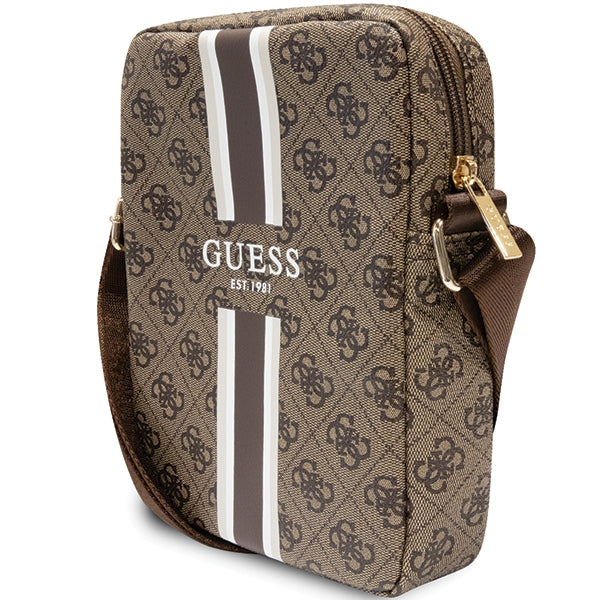 GUESS Universal Umhängetasche 4G Stripes 8' Braun