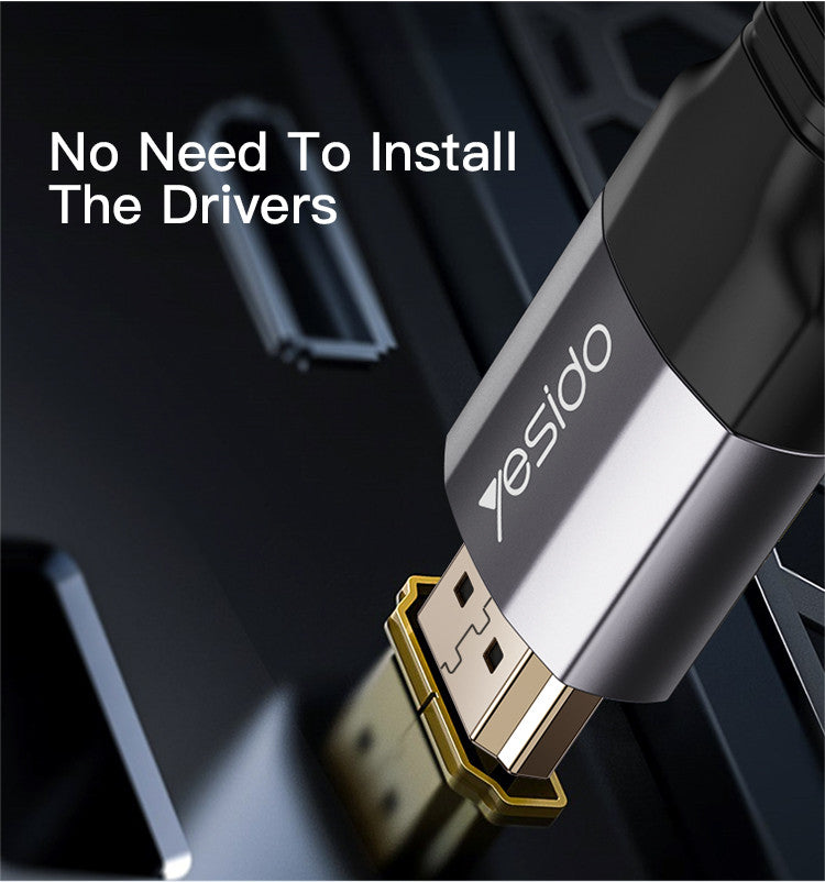 YESIDO HM08 2 Meter HDMI Kabel
