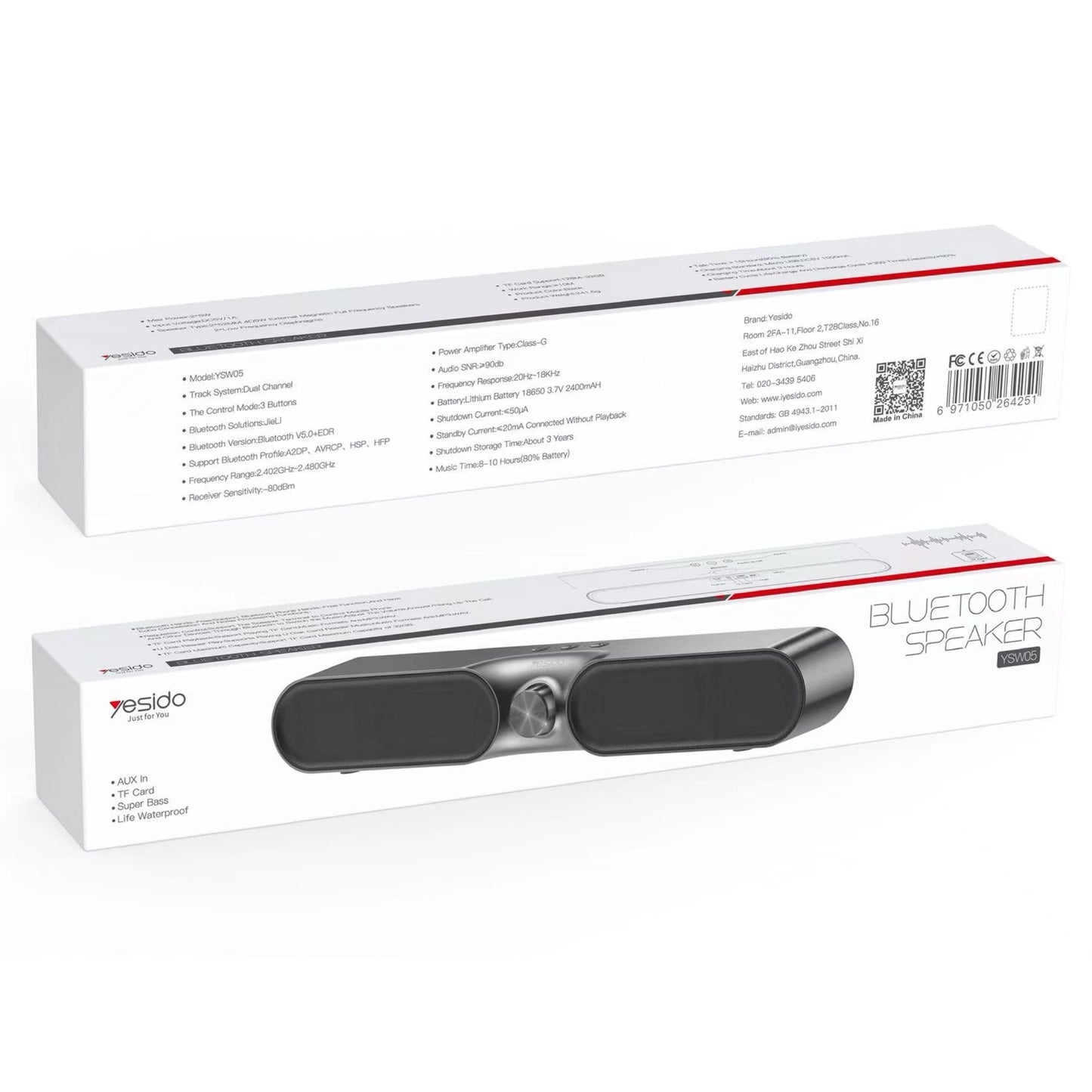 YESIDO YSW05 Wireless Musikbox Lautsprecher