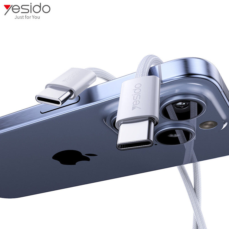 Yesido CA164 Typ C zu Typ C 2 Meter Ladekabel