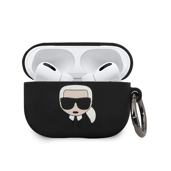 Karl Lagerfeld AirPods Pro Hülle Silikon 3D Ikonik Karl Head
