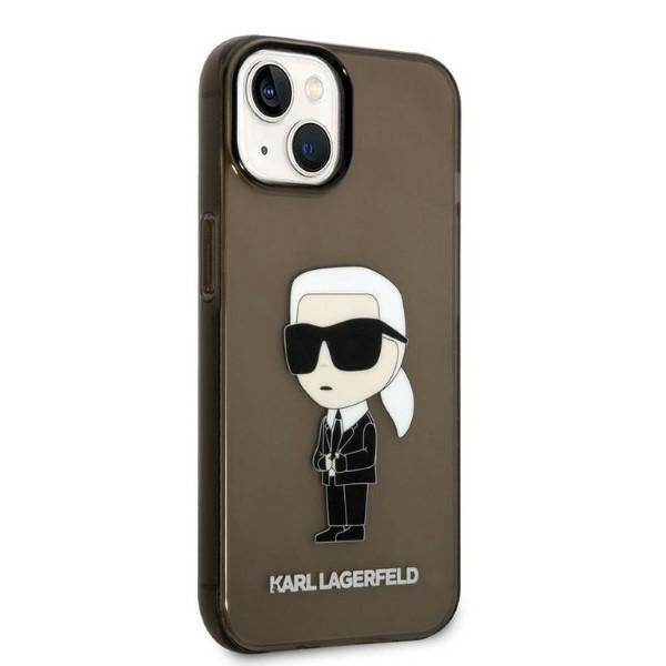 Karl Lagerfeld Handy Hülle Case Ikonik Karl für iPhone 13 / 14 / 15