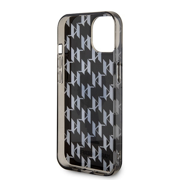 Karl Lagerfeld Handy Hülle Case für iPhone 13 / 14 / 15 Schwarz