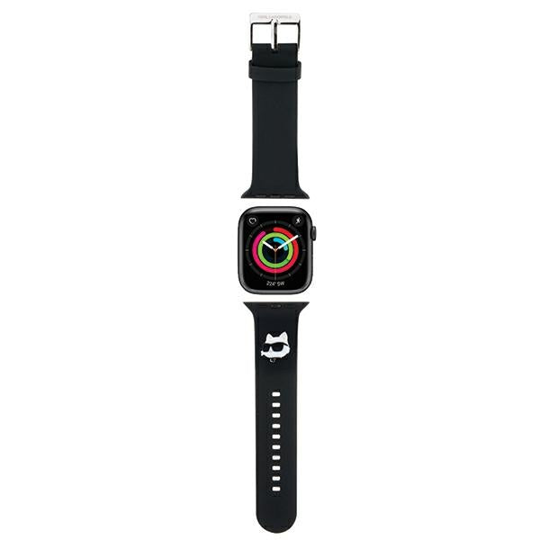 Karl Lagerfeld Apple Watch Armband 42/44/45/49mm 3D Rubber Choupette Head