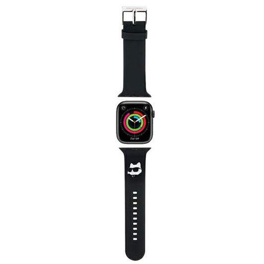 Karl Lagerfeld Apple Watch Armband 42/44/45/49mm 3D Rubber Choupette Head