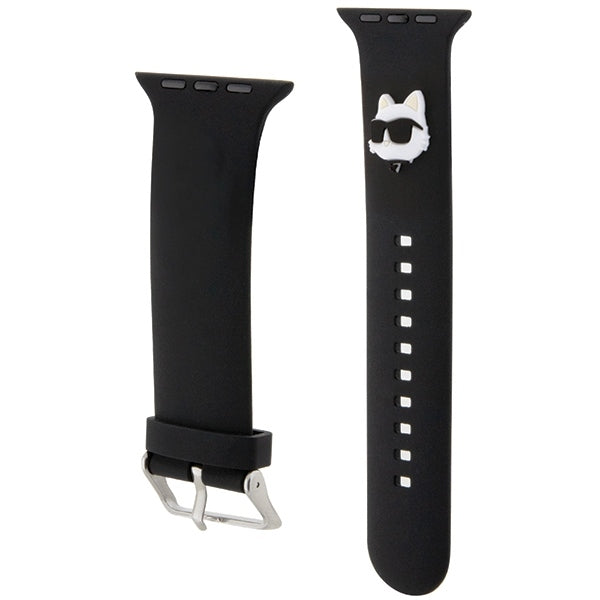 Karl Lagerfeld Apple Watch Armband 42/44/45/49mm 3D Rubber Choupette Head