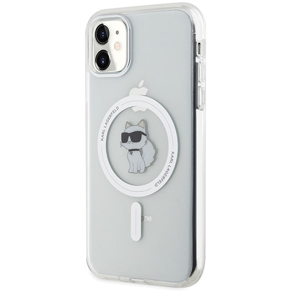 Karl Lagerfeld Magsafe Handy Hülle Case für iPhone 11 / XR Transparent