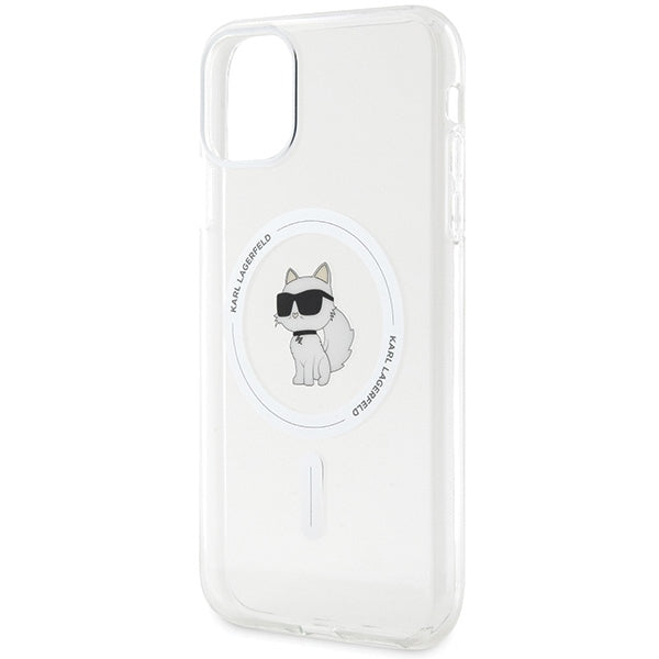 Karl Lagerfeld Magsafe Handy Hülle Case für iPhone 11 / XR Transparent