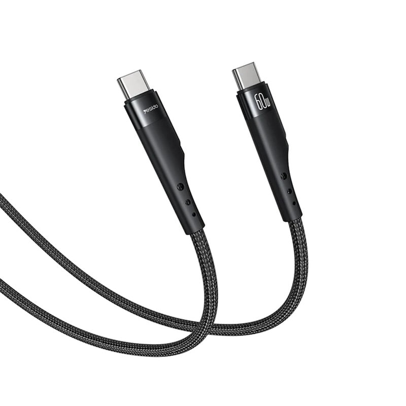 YESIDO CA116 Typ C zu Typ C 3 Meter Ladekabel
