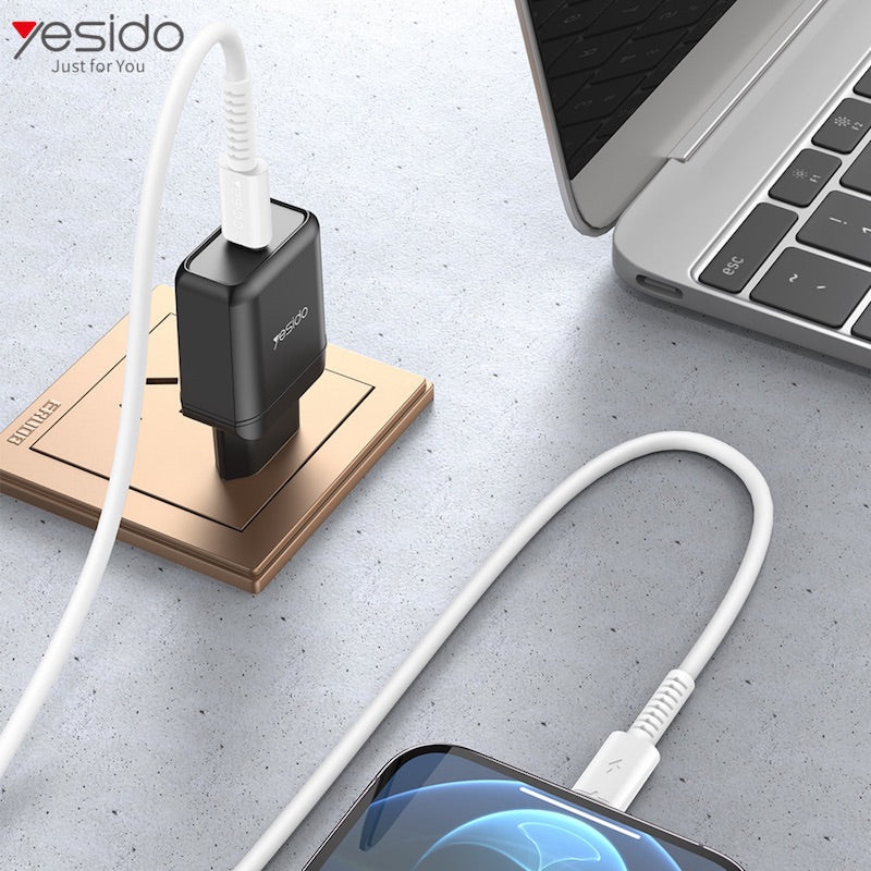 YESIDO CA153 Typ C zu Lightning Fast Charge 1 Meter Ladekabel