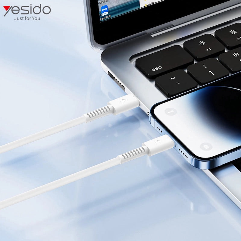 YESIDO CA153 Typ C zu Lightning Fast Charge 1 Meter Ladekabel