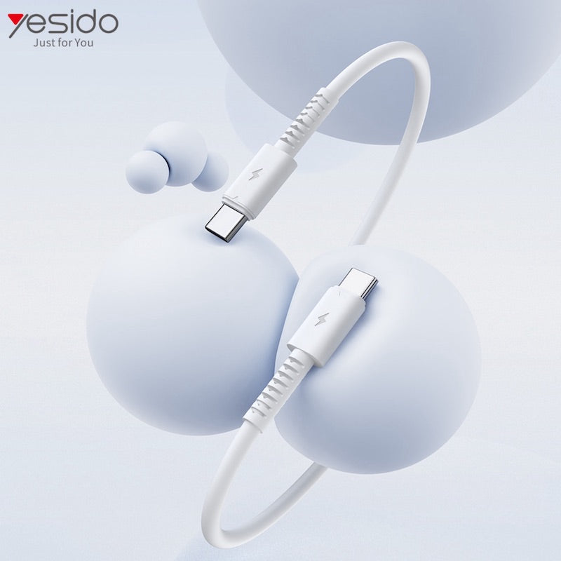 YESIDO CA154 Typ C zu Typ C Fast Charge 1 Meter Ladekabel