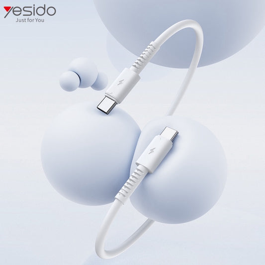 YESIDO CA154 Typ C zu Typ C Fast Charge 1 Meter Ladekabel
