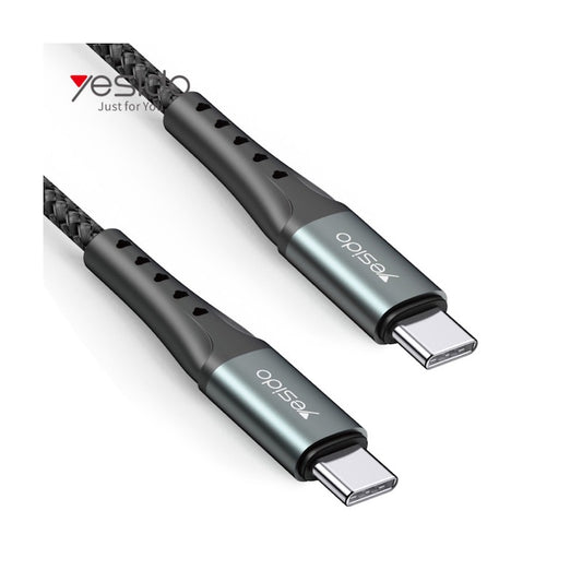 YESIDO CA66 Typ C zu Typ C 1.2 Meter Ladekabel