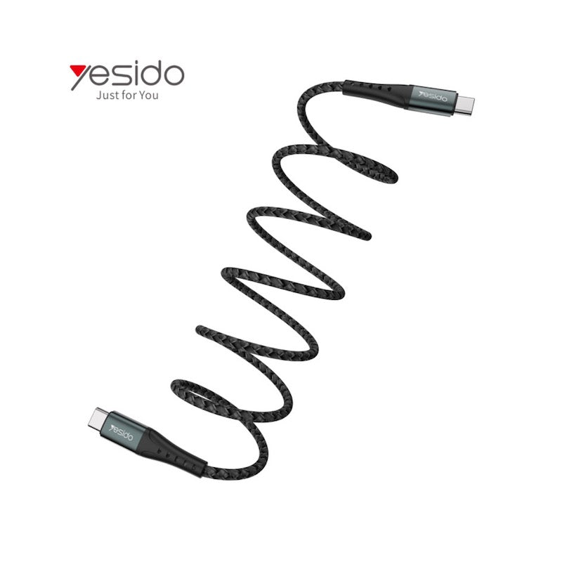 YESIDO CA67 Typ C zu Typ C 2 Meter Ladekabel