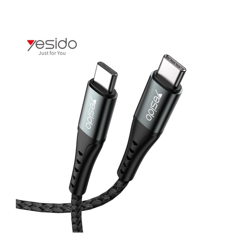 YESIDO CA67 Typ C zu Typ C 2 Meter Ladekabel