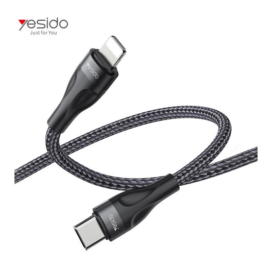 YESIDO CA82 Typ C zu Lightning 30cm Ladekabel