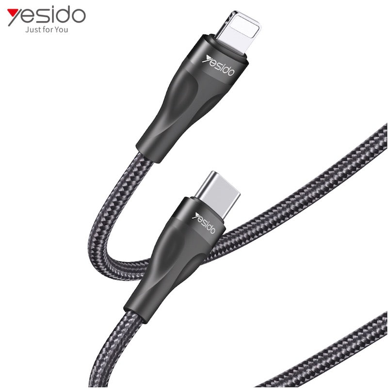 YESIDO CA82 Typ C zu Lightning 30cm Ladekabel