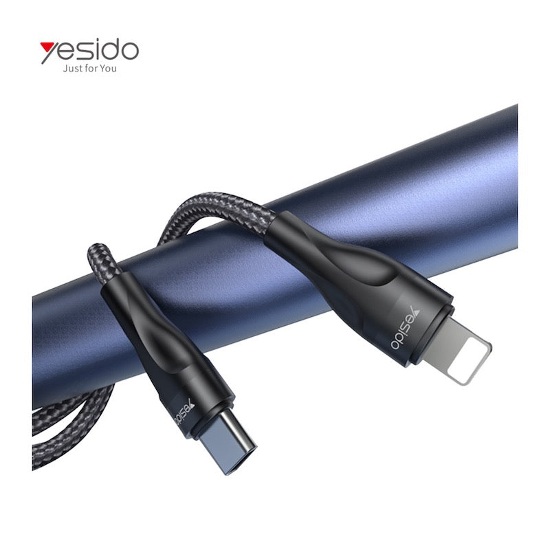 YESIDO CA82 Typ C zu Lightning 30cm Ladekabel
