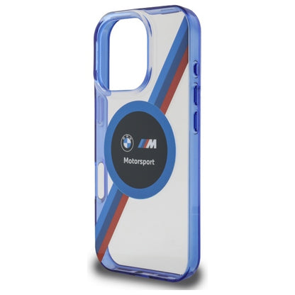 BMW Handy Hülle Motorsport IML Circle Magsafe Case für iPhone 16 Pro Max Transparent