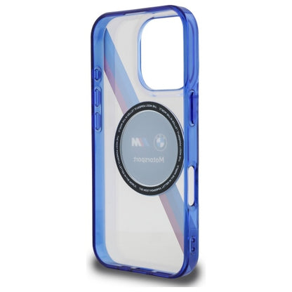BMW Handy Hülle Motorsport IML Circle Magsafe Case für iPhone 16 Pro Max Transparent