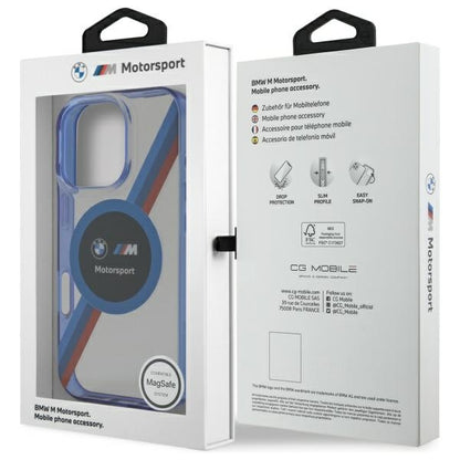 BMW Handy Hülle Motorsport IML Circle Magsafe Case für iPhone 16 Pro Max Transparent