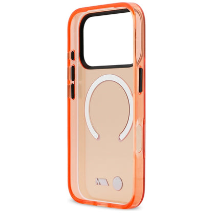 BMW Handy Hülle M IML Metall Logo Magsafe Case für iPhone 17 Pro Orange