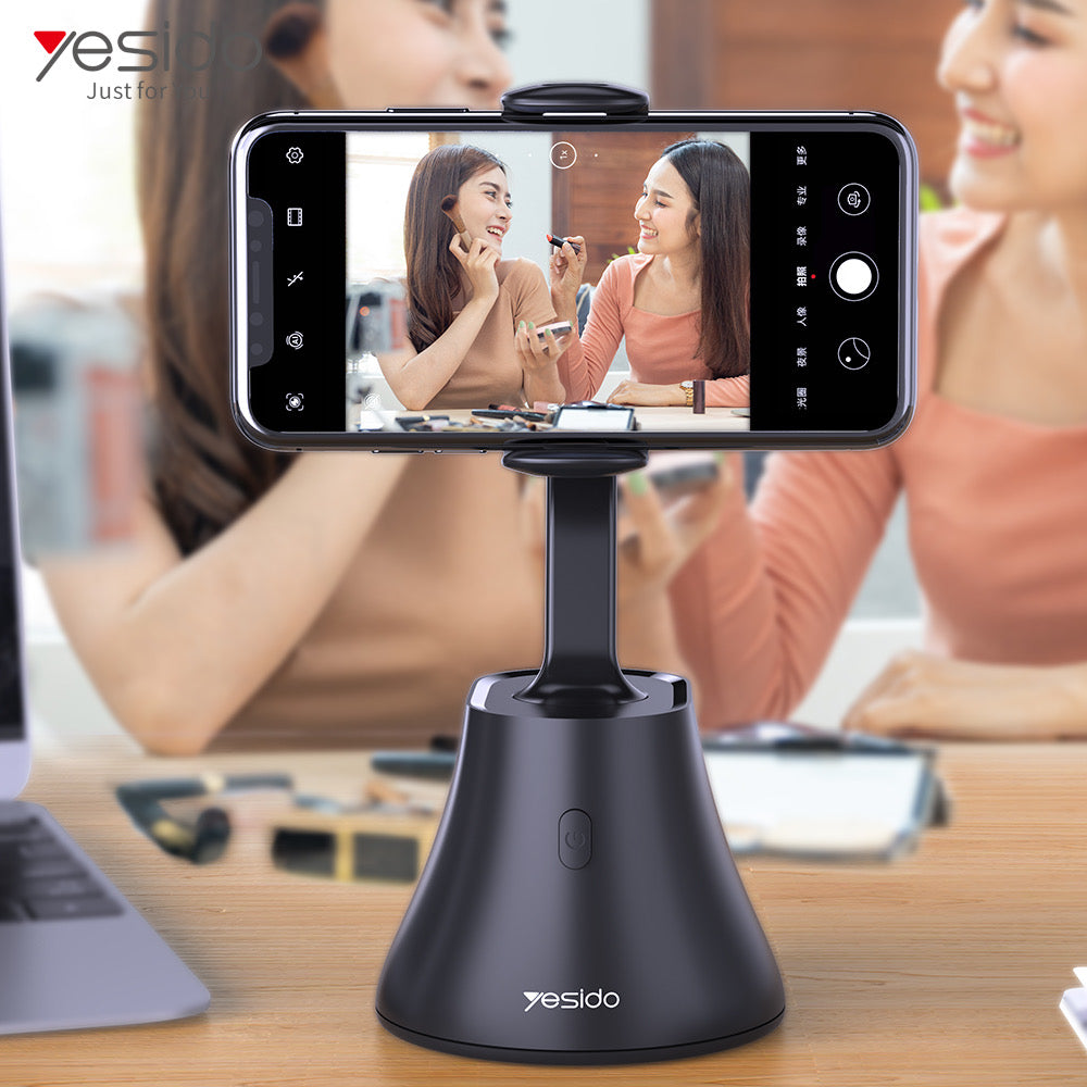 YESIDO SF10 intelligente Gesicht / Objekt Verfolgungs Handy Halterung Stand