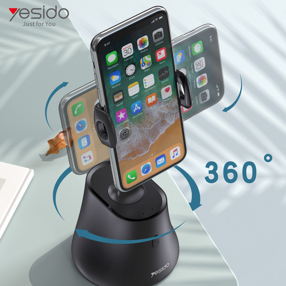 YESIDO SF10 intelligente Gesicht / Objekt Verfolgungs Handy Halterung Stand
