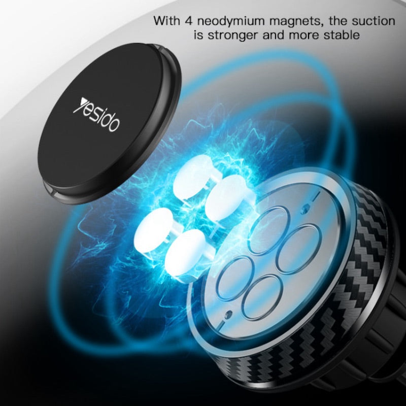 YESIDO C67 Magnet Halterung mit Saugnapf