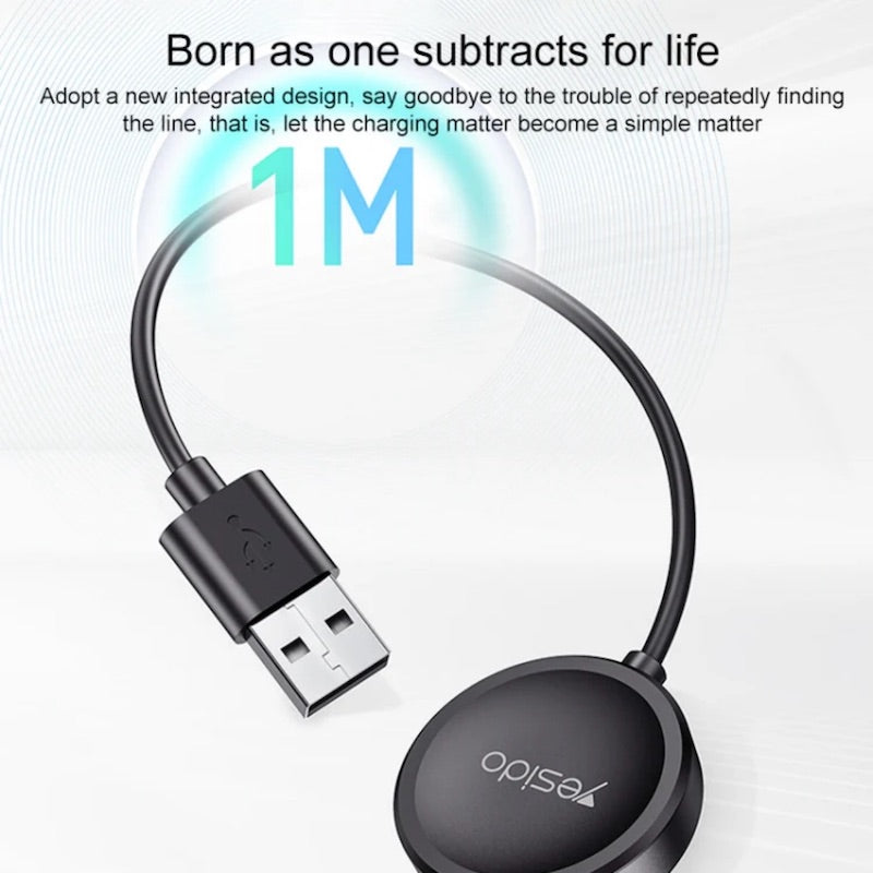 Yesido CA161 Magnetische USB 1 Meter Ladekabel für Samsung Galaxy Watch