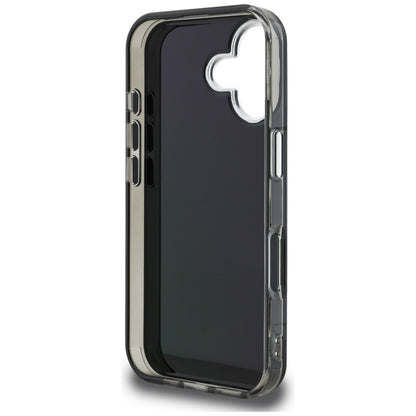 Karl Lagerfeld Handy Hülle IML Aquarelle Karl & Choupette Logo Case für iPhone 16