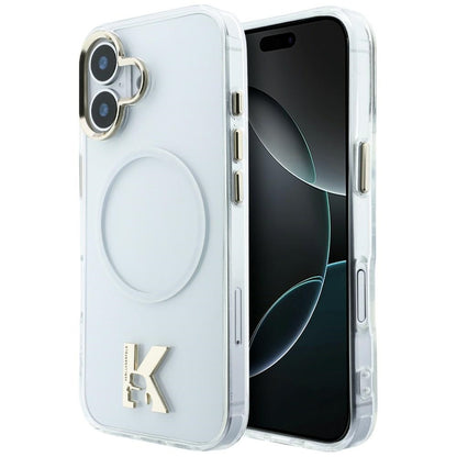 Karl Lagerfeld Handy Hülle IML K Head Logo Magsafe Case für iPhone 17 Transparent
