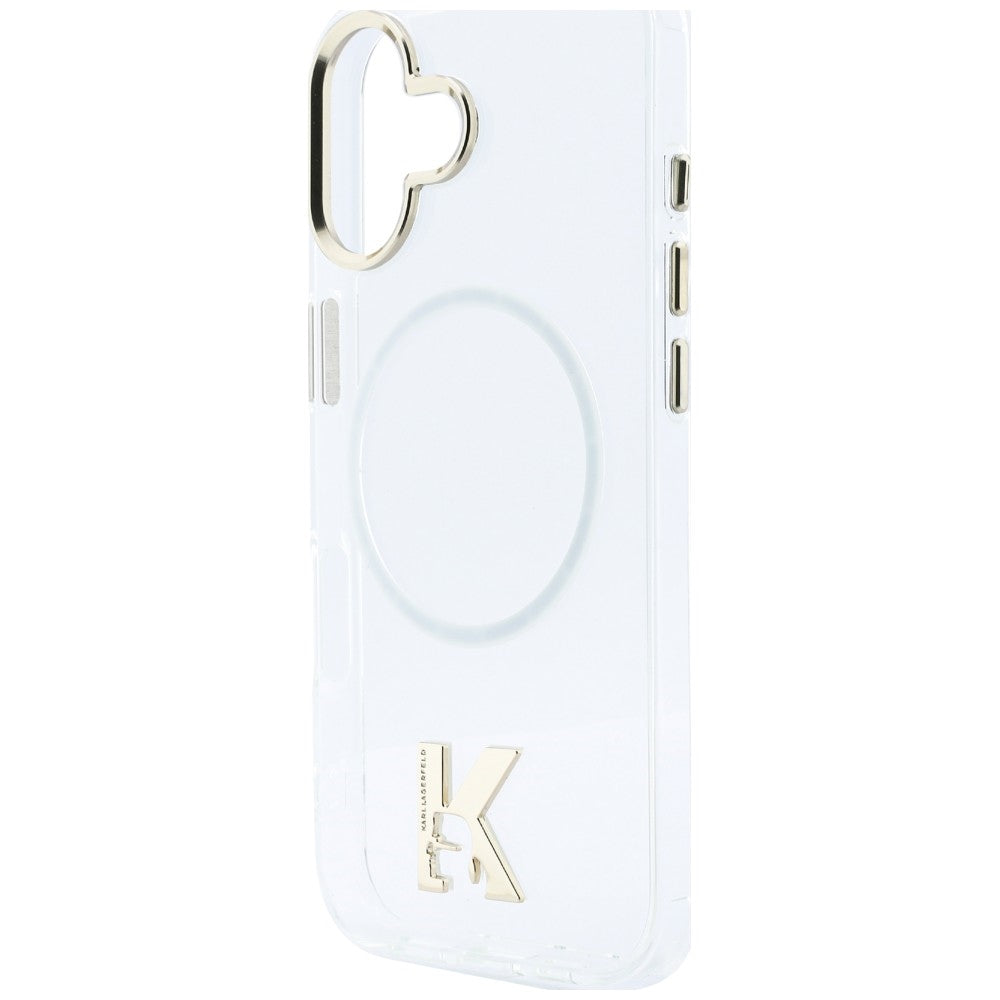 Karl Lagerfeld Handy Hülle IML K Head Logo Magsafe Case für iPhone 17 Transparent