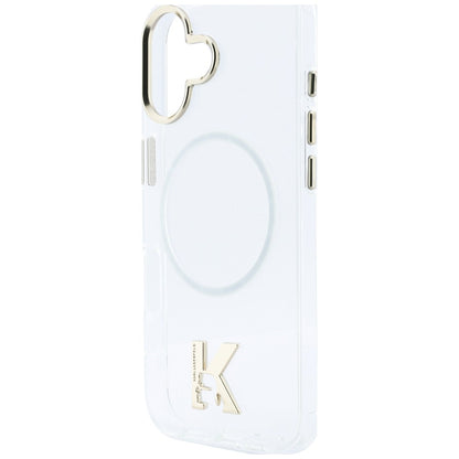 Karl Lagerfeld Handy Hülle IML K Head Logo Magsafe Case für iPhone 17 Transparent