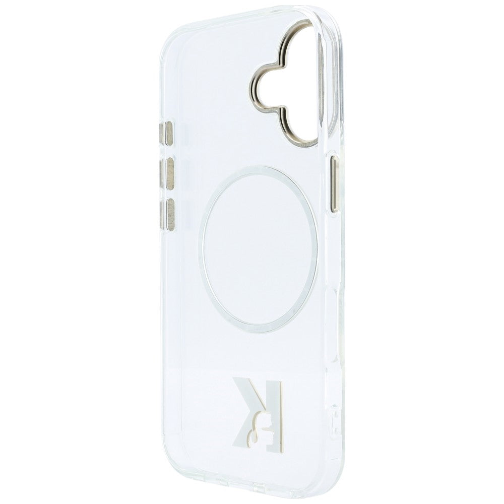 Karl Lagerfeld Handy Hülle IML K Head Logo Magsafe Case für iPhone 17 Transparent