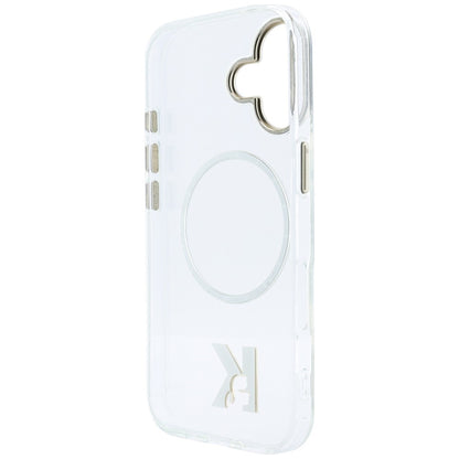Karl Lagerfeld Handy Hülle IML K Head Logo Magsafe Case für iPhone 17 Transparent