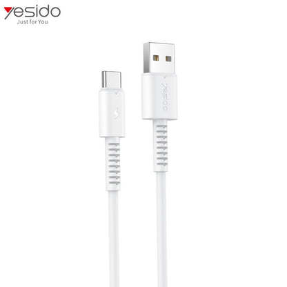 YESIDO CA120 Typ C auf USB 1.2 Meter Ladekabel