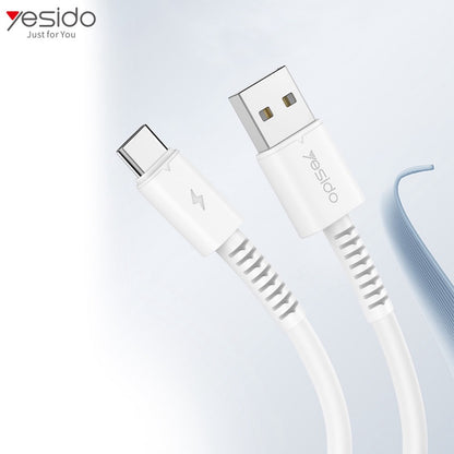 YESIDO CA120 Typ C auf USB 1.2 Meter Ladekabel