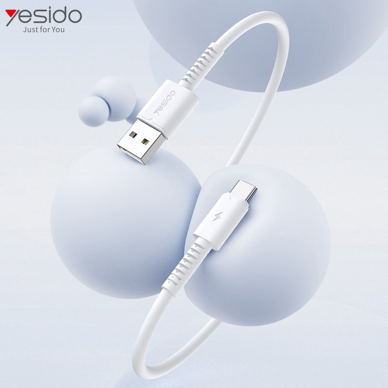 YESIDO CA120 Typ C auf USB 1.2 Meter Ladekabel